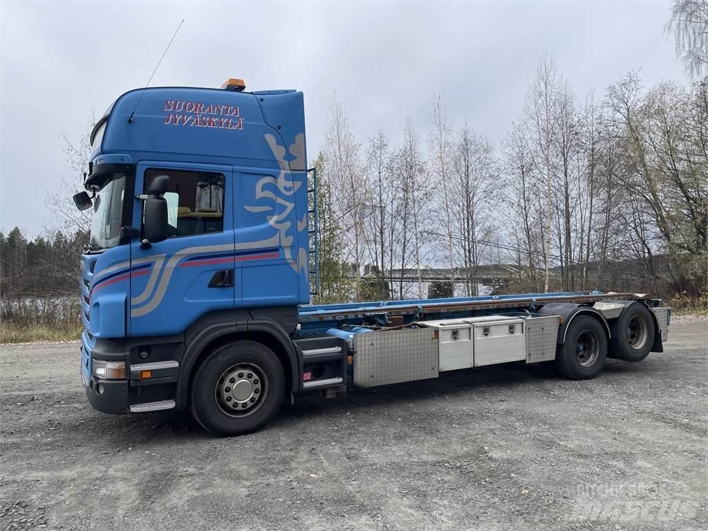 Scania R500 6x2 コンテナ、海コン車