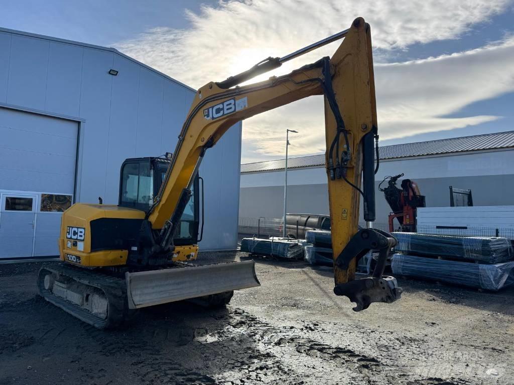 JCB 100 C-1 中型油圧ショベル 7ｔ-12ｔ（ユンボ・パワーショベル・バックホー）