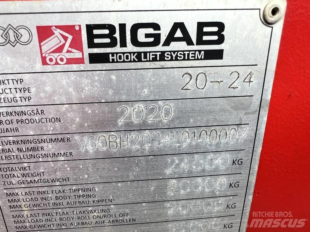 Bigab 20-24 ダンプトレーラー