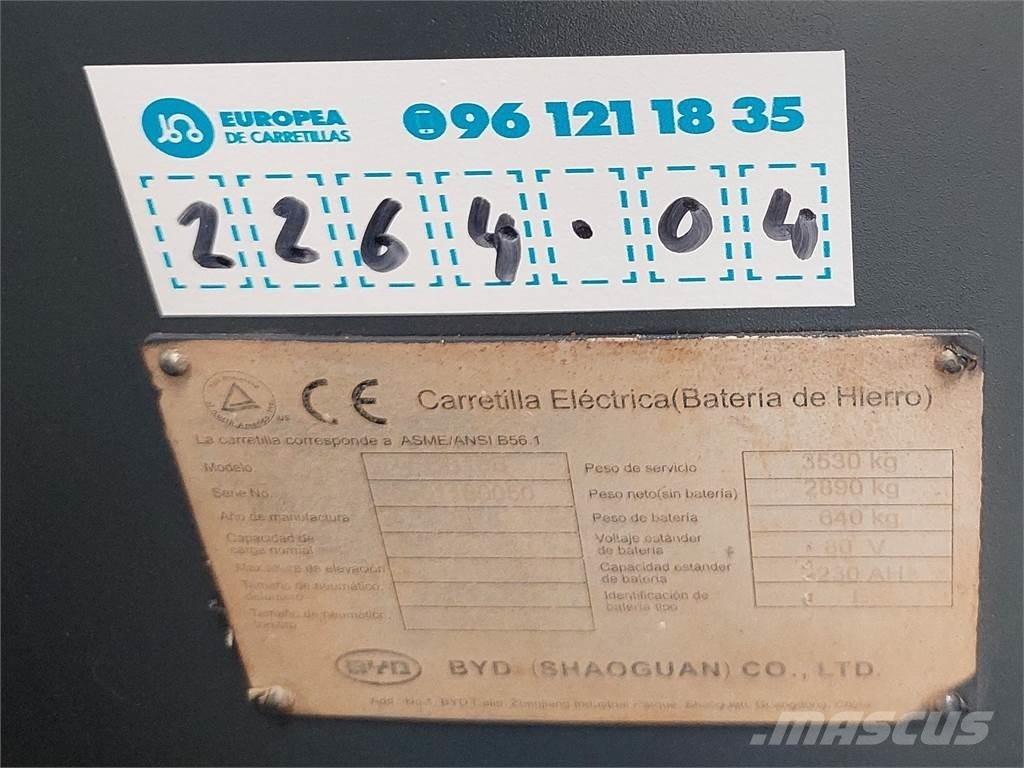 BYD ECB18B バッテリーフォークリフト