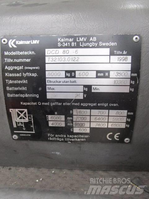 Kalmar DCD 80-6 ディーゼル・軽油
