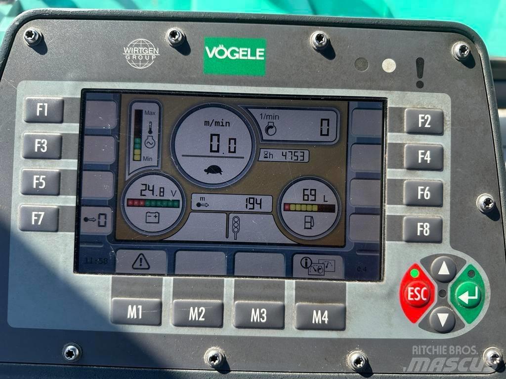 Vögele Super 1300-3i アスファルトフィニッシャ