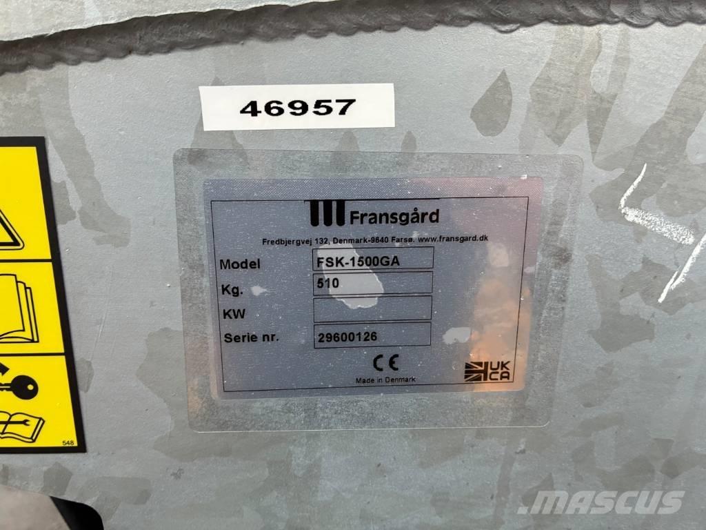 Fransgård FSK-1500 砂と塩撒き専用車