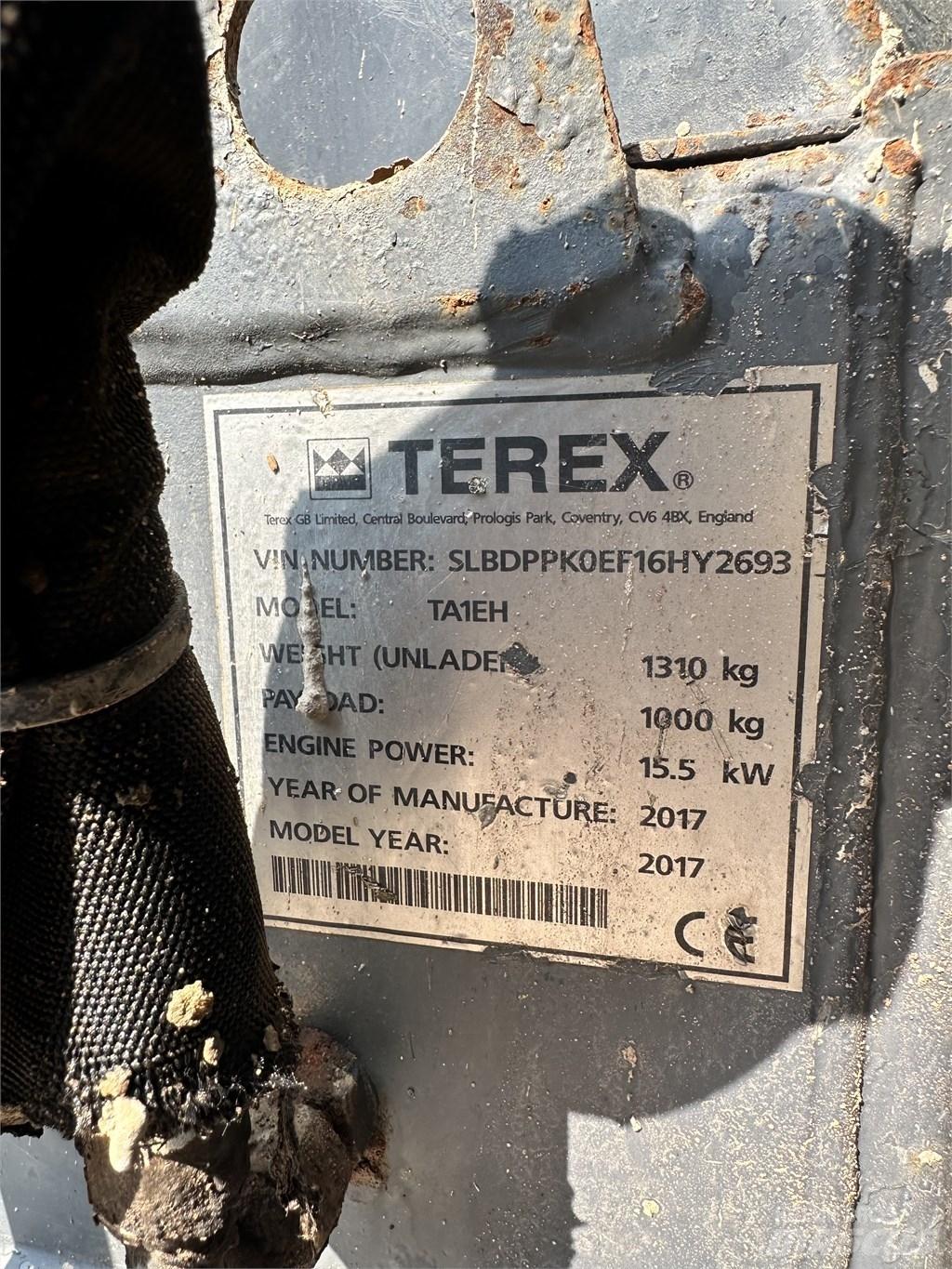 Terex TA 1 EH サイト　ダンプ