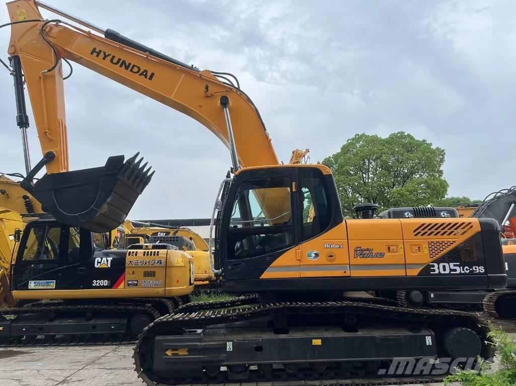 Hyundai R305LC-9S 大型油圧ショベル12t以上（パワーショベル・ユンボ）