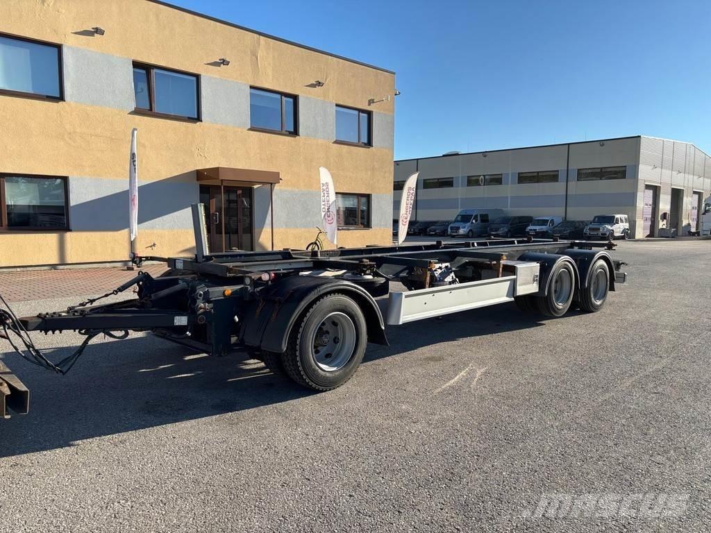 Fliegl 3-AXLE BDF コンテナトレーラー