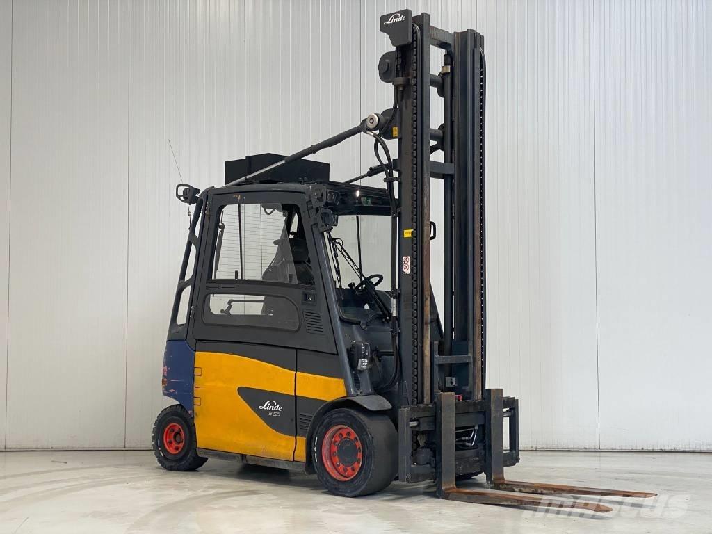 Linde E50HL-01/600 バッテリーフォークリフト