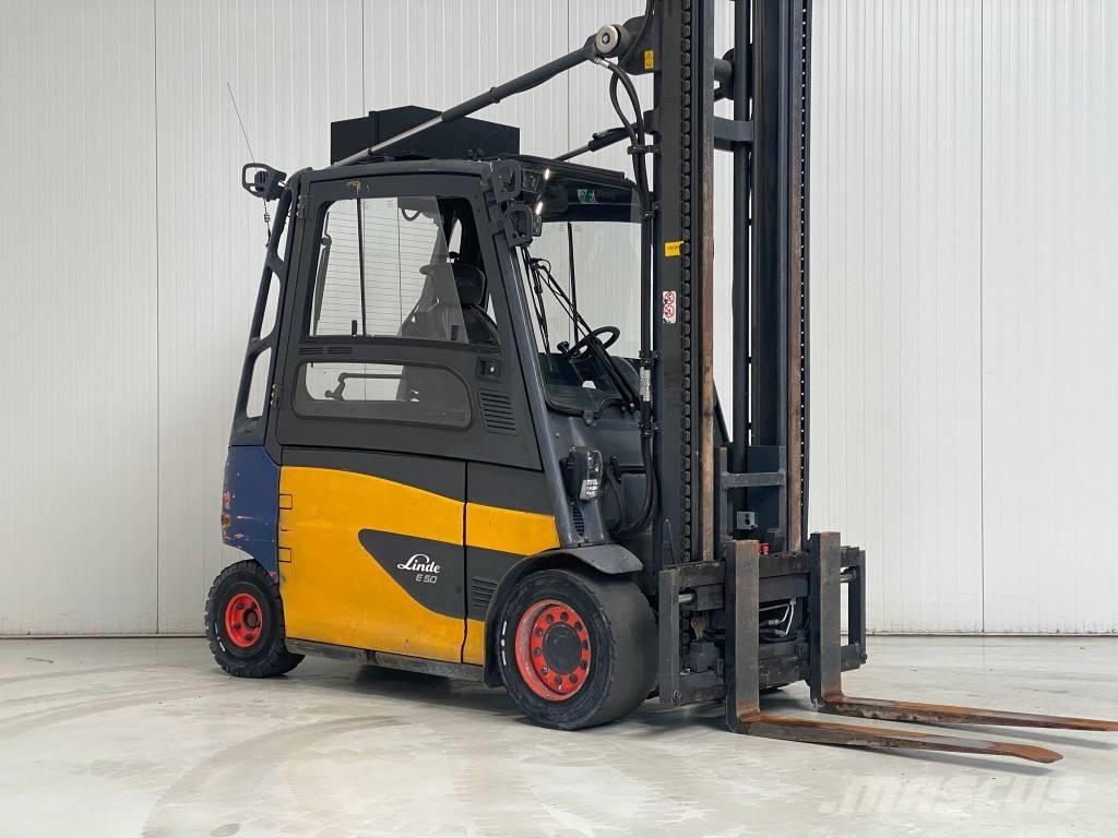 Linde E50HL-01/600 バッテリーフォークリフト