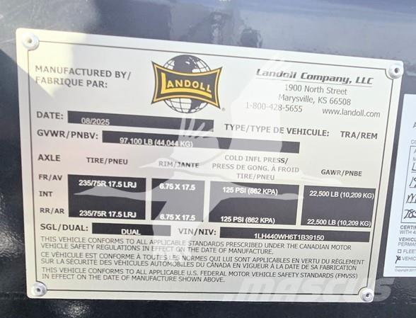 Landoll 440B ローローダーセミトレーラー