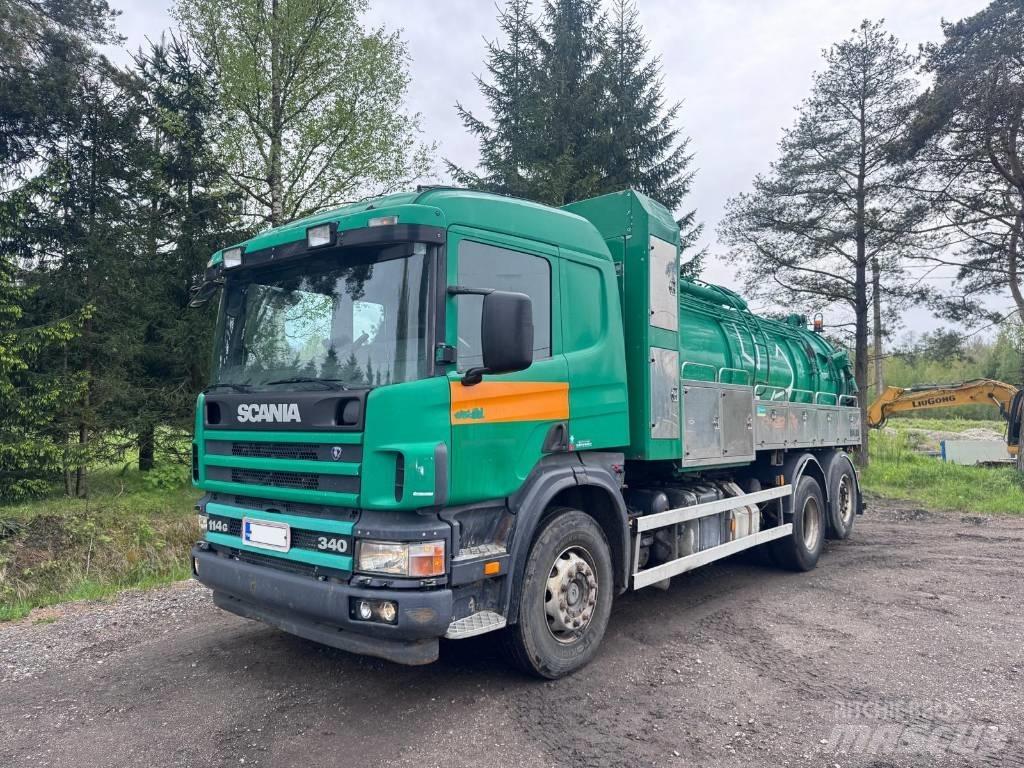 Scania P 114 コンバイン／バキュームトラック