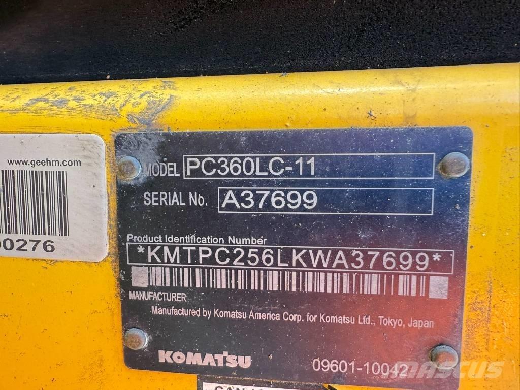Komatsu PC360LC-11 大型油圧ショベル12t以上（パワーショベル・ユンボ）