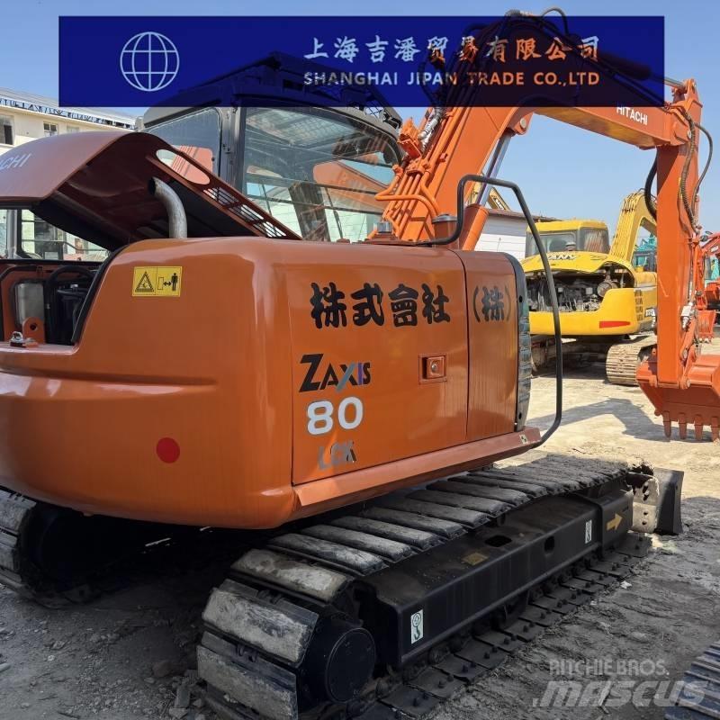 Hitachi ZX 80 中型油圧ショベル 7ｔ-12ｔ（ユンボ・パワーショベル・バックホー）