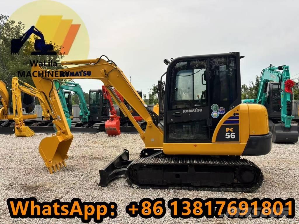 Komatsu PC 56 ミニ油圧ショベル 7t以下（ミニユンボ・ミニディガー）