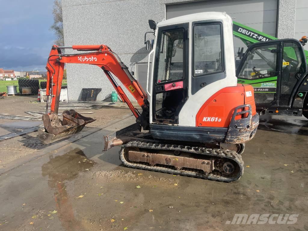 Kubota KX 61-3 ミニ油圧ショベル 7t以下（ミニユンボ・ミニディガー）