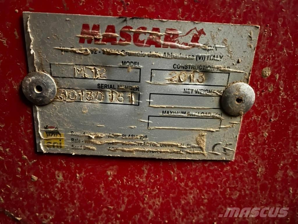 Mascar M 12 種蒔き機械