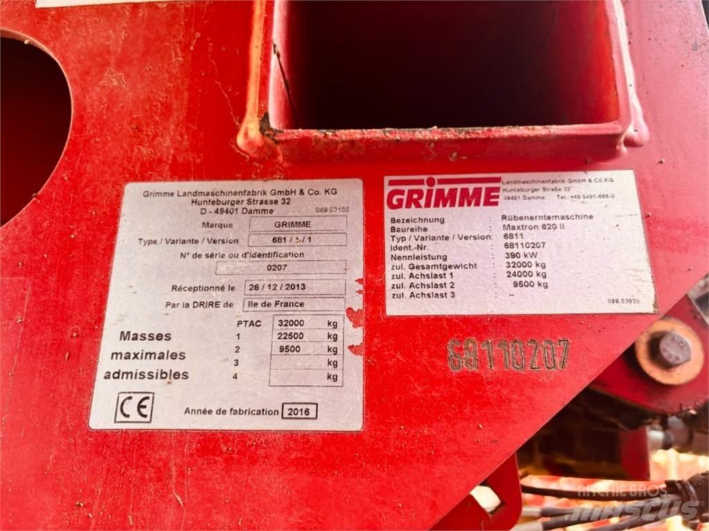 Grimme MAXTRON 620 ビートハーベスター
