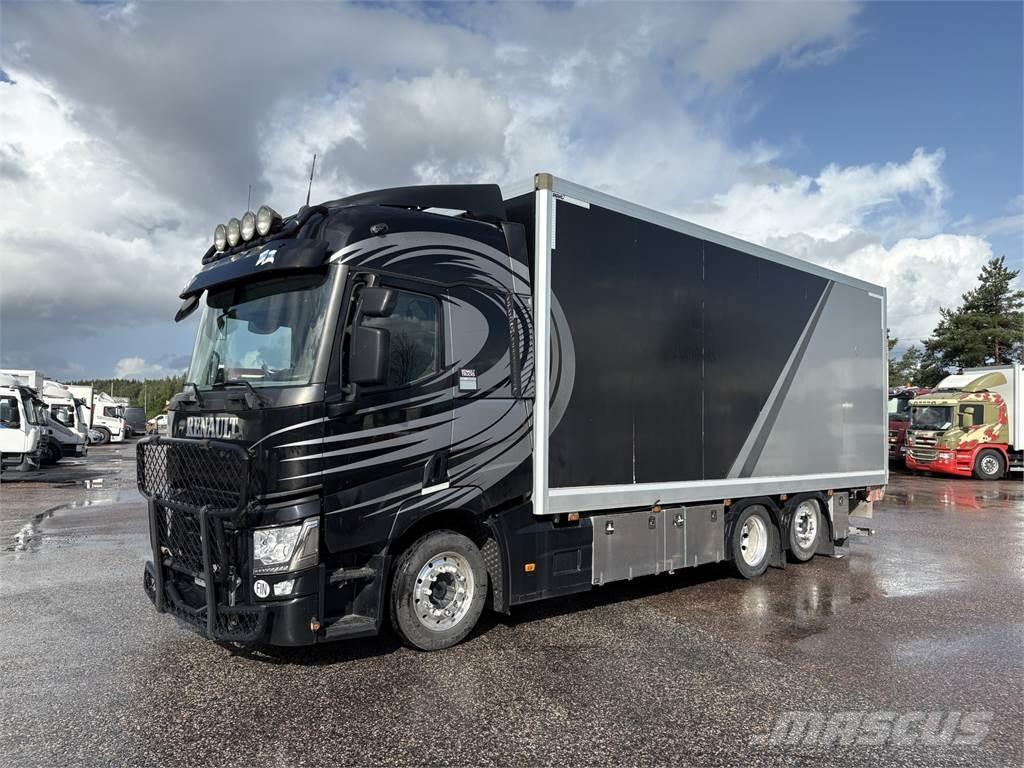 Renault T460 6x2 ボックスボディー、ウイング、箱車