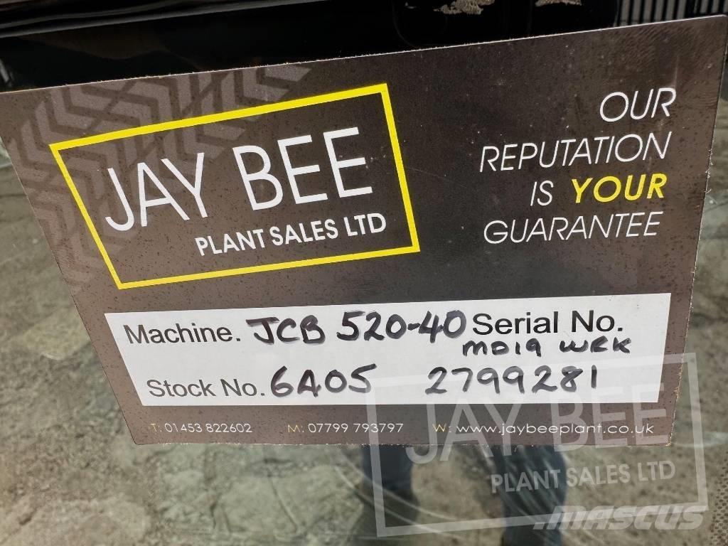 JCB 520-40 テレスコーピックハンドラー
