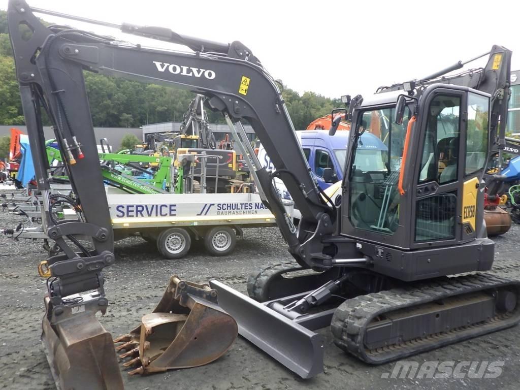 Volvo ECR 58 F ミニ油圧ショベル 7t以下（ミニユンボ・ミニディガー）