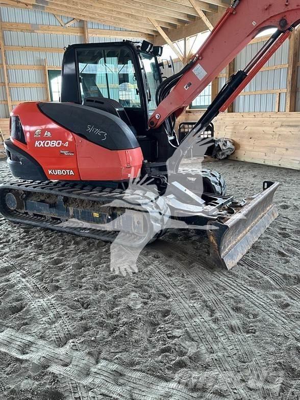 Kubota KX080-4 大型油圧ショベル12t以上（パワーショベル・ユンボ）