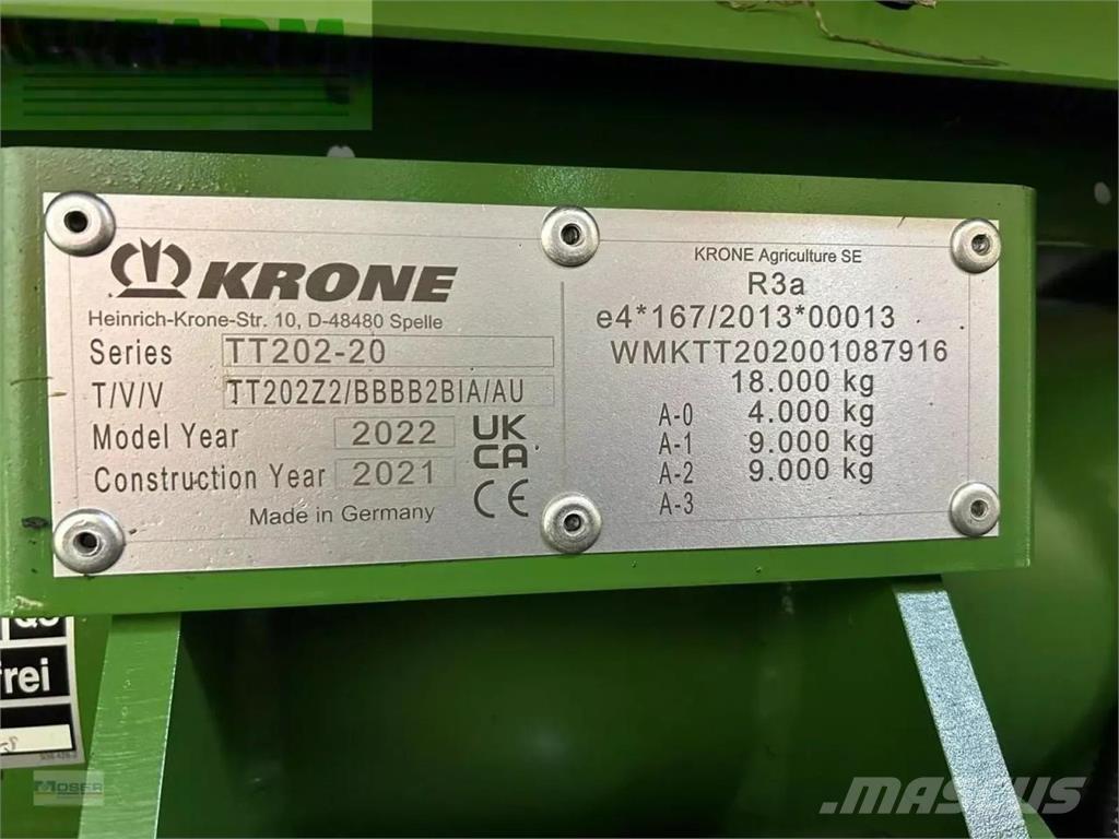 Krone mx 370 gl その他セミトレーラー