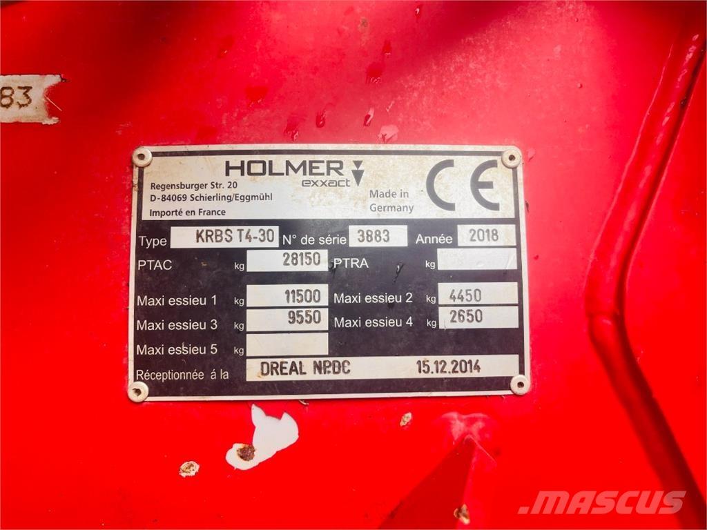 Holmer T4-30 ビートハーベスター