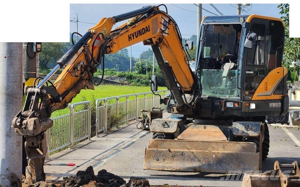 Hyundai HW 60 Eco ミニ油圧ショベル 7t以下（ミニユンボ・ミニディガー）