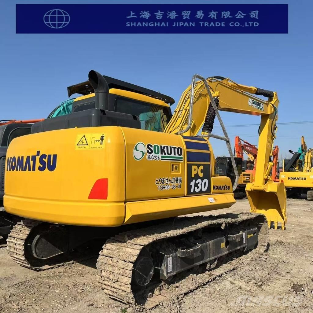 Komatsu PC 130 中型油圧ショベル 7ｔ-12ｔ（ユンボ・パワーショベル・バックホー）