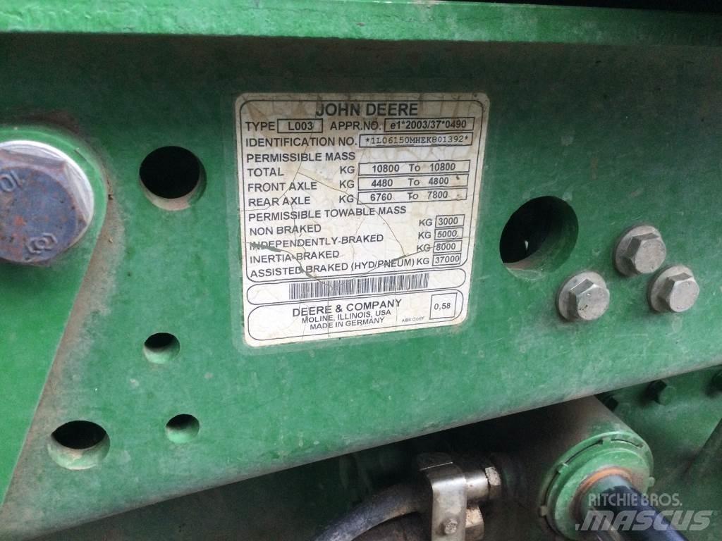 John Deere 6150M トラクター