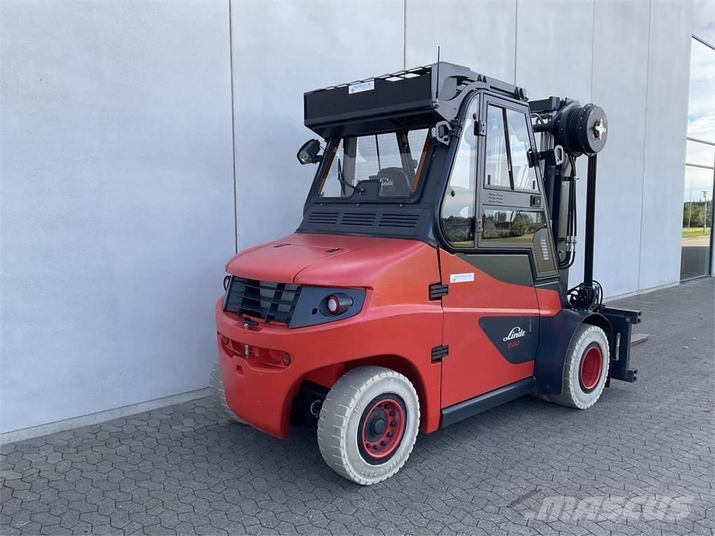 Linde E80-01/900 バッテリーフォークリフト