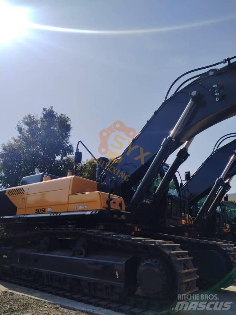 Hyundai R 505 L VS 大型油圧ショベル12t以上（パワーショベル・ユンボ）
