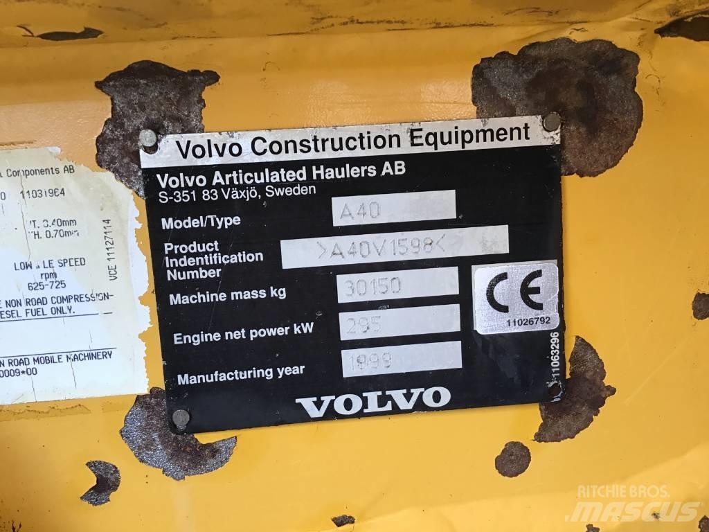 Volvo A 40C アーティキュレート式ダンプトラック