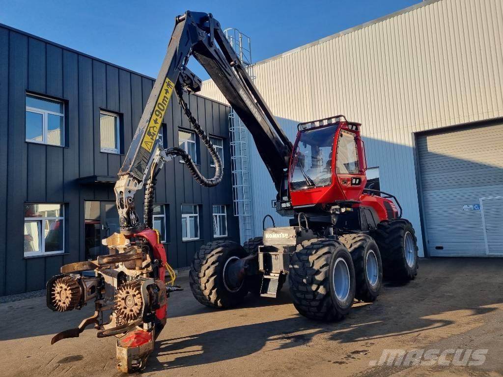 Komatsu 931 ハーベスター