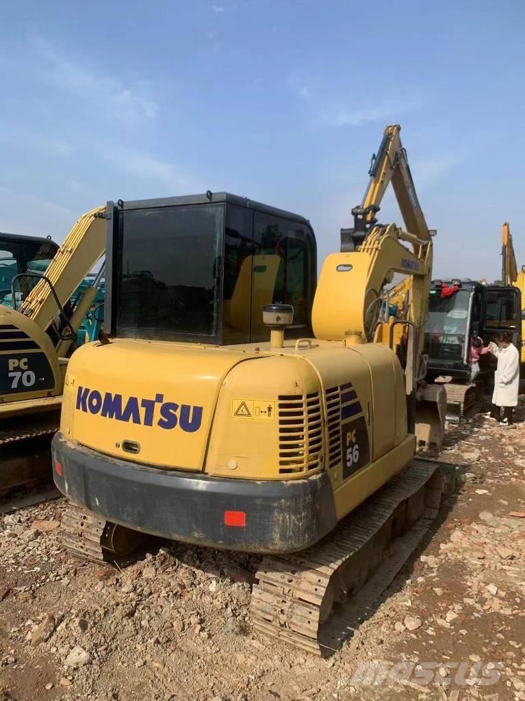 Komatsu PC 56-7 ミニ油圧ショベル 7t以下（ミニユンボ・ミニディガー）