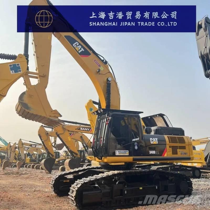 CAT 340 D 大型油圧ショベル12t以上（パワーショベル・ユンボ）
