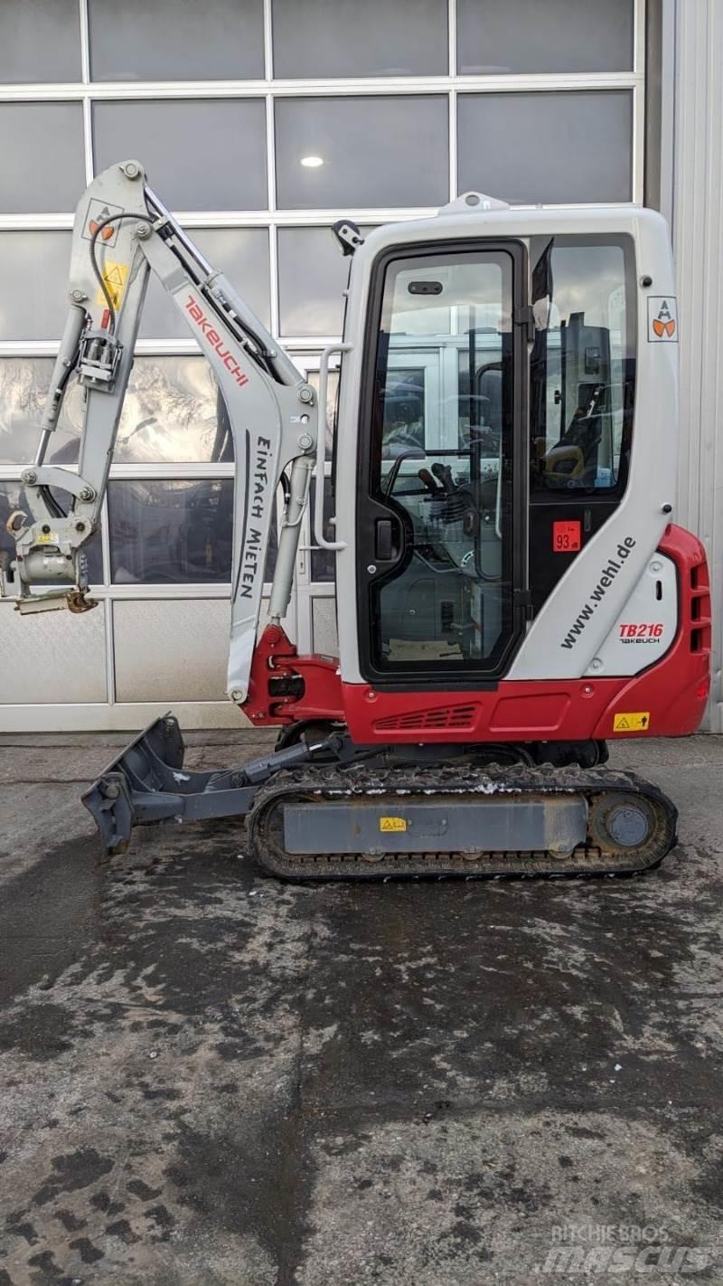 Takeuchi TB216AV4 ミニ油圧ショベル 7t以下（ミニユンボ・ミニディガー）