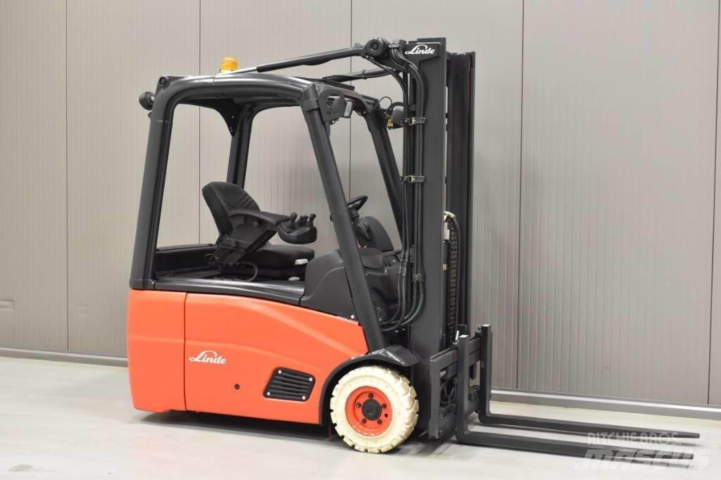 Linde E 16-01 バッテリーフォークリフト