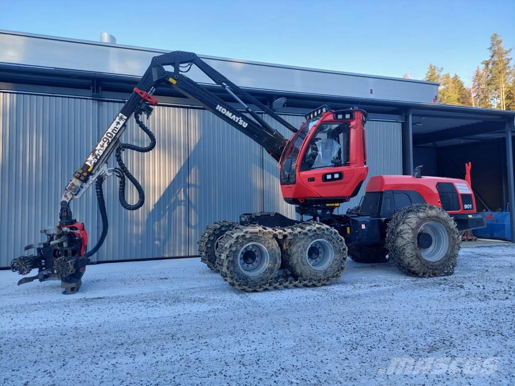 Komatsu 901 ハーベスター