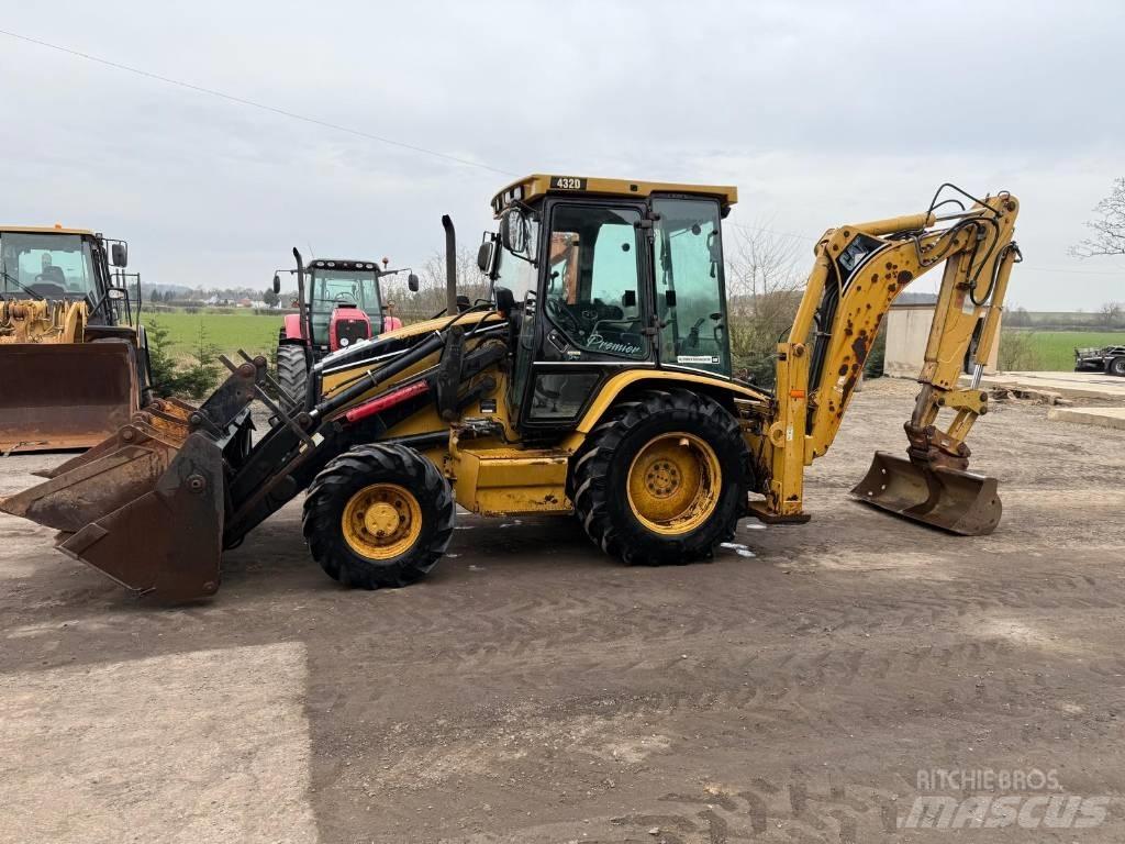 CAT 432 D 4x4 バックホーローダー