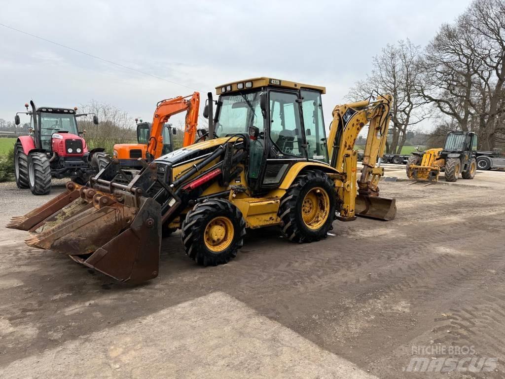 CAT 432 D 4x4 バックホーローダー