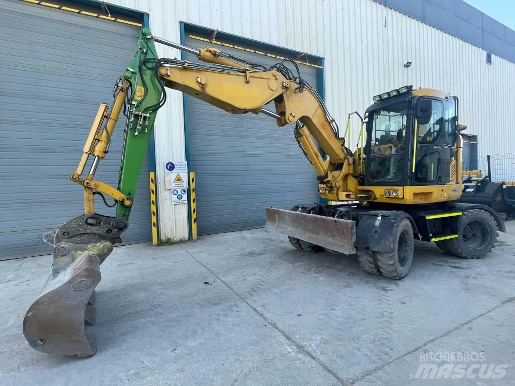 Komatsu PW118-11 ホイール式油圧ショベル（パワーショベル・ユンボ・バックホー）