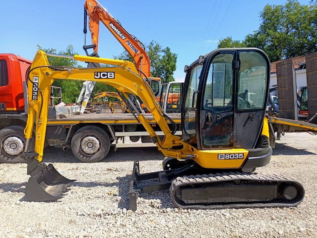 JCB 8035 ZTS ミニ油圧ショベル 7t以下（ミニユンボ・ミニディガー）