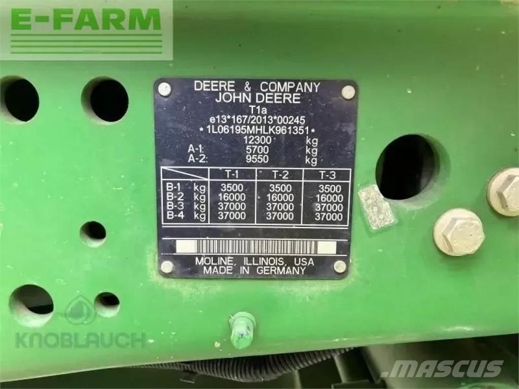 John Deere 6195m トラクター