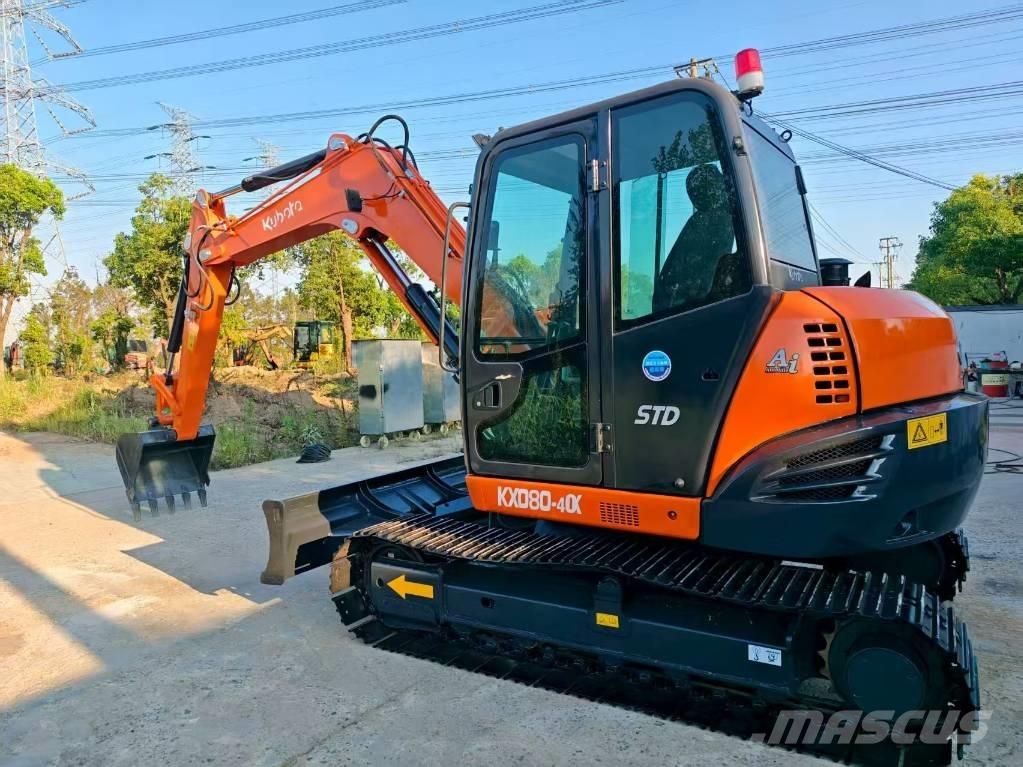 Kubota KX 080-4 ミニ油圧ショベル 7t以下（ミニユンボ・ミニディガー）