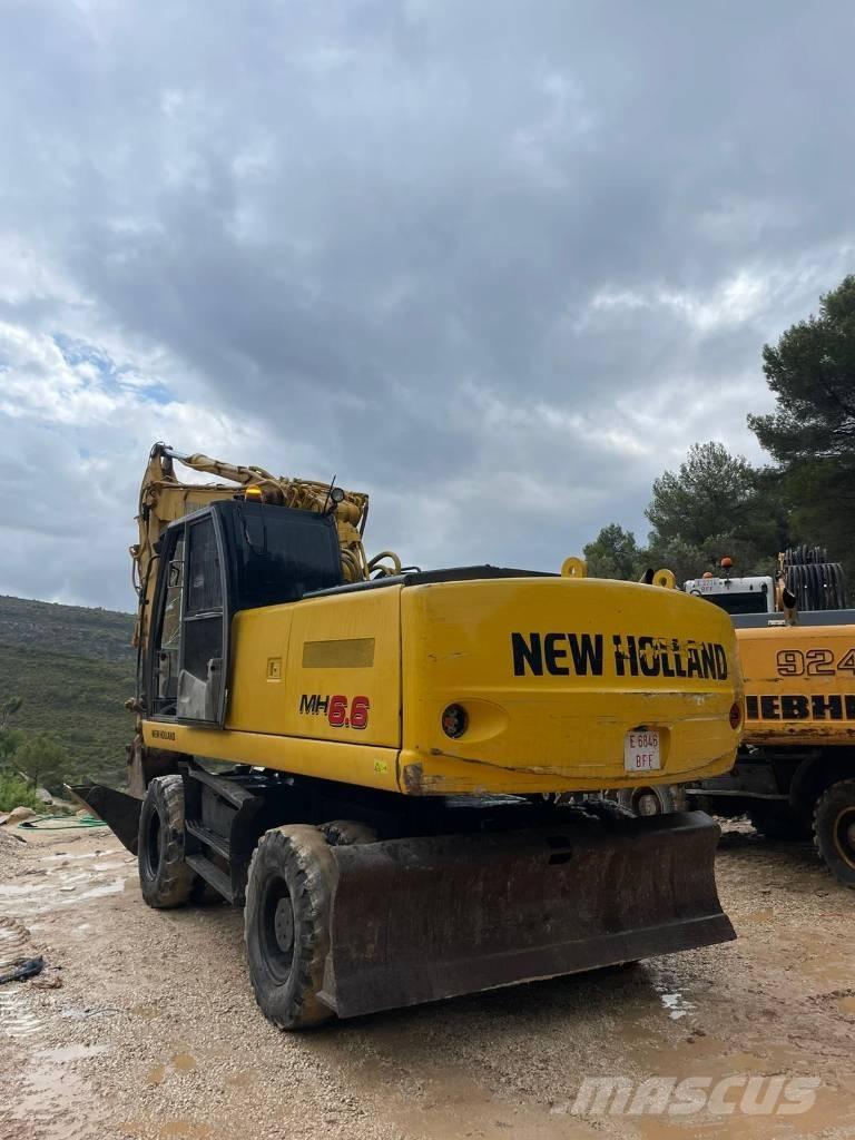 New Holland MH 6.6 ホイール式油圧ショベル（パワーショベル・ユンボ・バックホー）