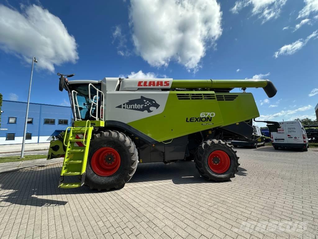 CLAAS Lexion 670 コンバイン