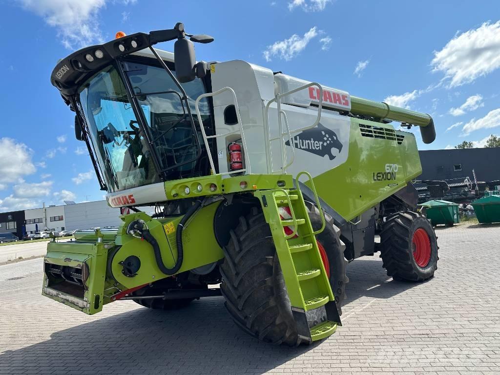 CLAAS Lexion 670 コンバイン