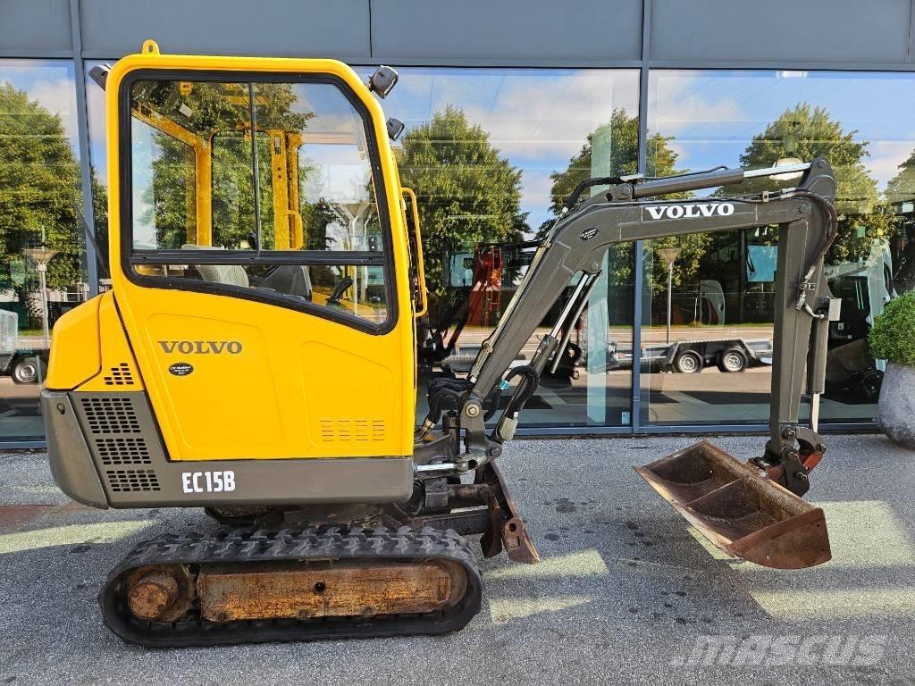 Volvo EC 15 B ミニ油圧ショベル 7t以下（ミニユンボ・ミニディガー）