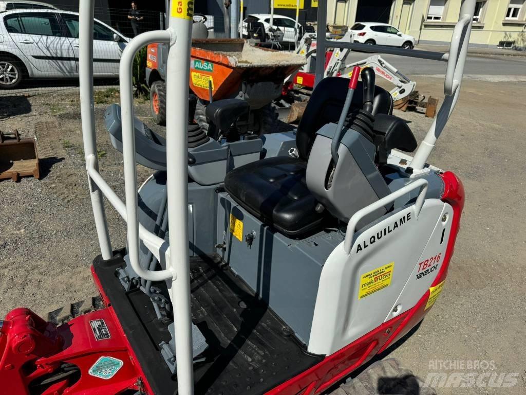 Takeuchi TB 216 ミニ油圧ショベル 7t以下（ミニユンボ・ミニディガー）