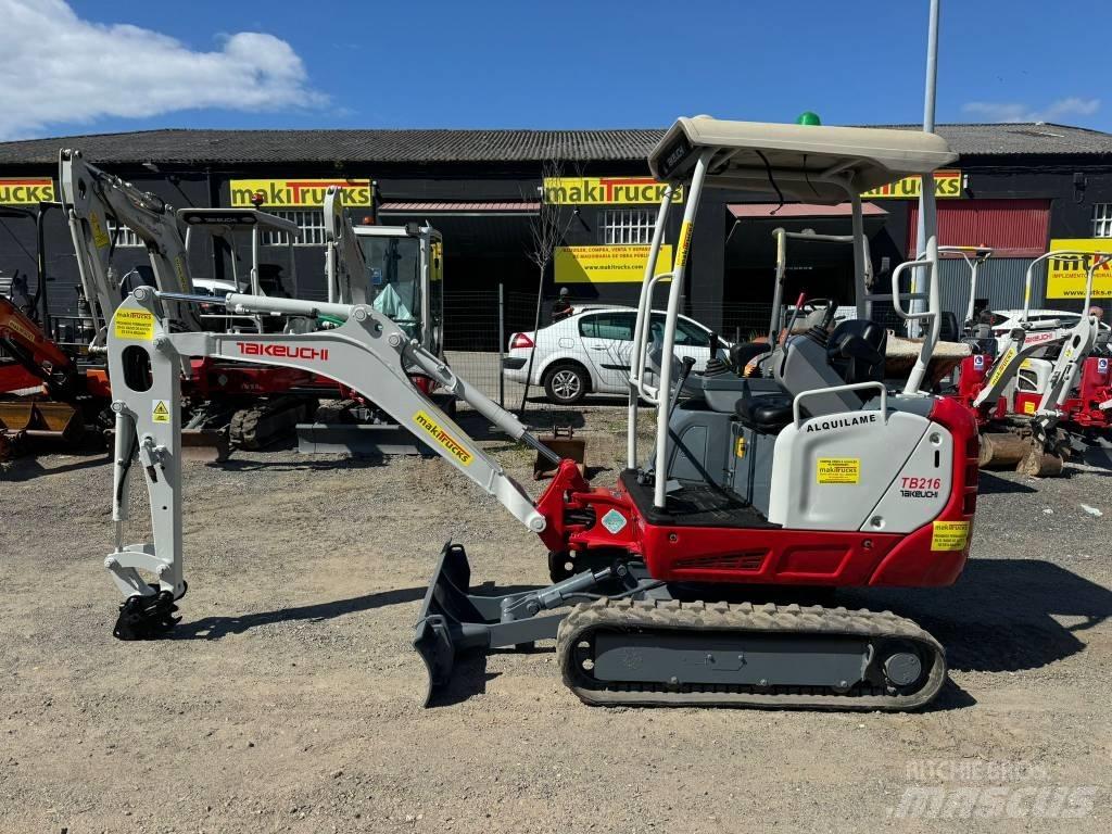 Takeuchi TB 216 ミニ油圧ショベル 7t以下（ミニユンボ・ミニディガー）